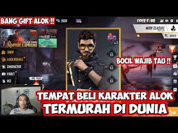 Alok is a male character in free fire, alok ability restores health for teammates and provide increased mobility. Karakter Alok Murah Tempat Beli Karakter Dj Alok Termurah Di Dunia Garena Free Fire Youtube
