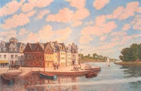 Auray Saint Goustan Place Saint Sauveur Jules Dallet