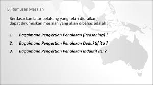 Demikian pembahasan mengenai paragraf deduktif, induktif dan campuran yang biasa. Psikologi Kognitif Disusun Oleh Nafessa S Psi M Psi Ppt Download