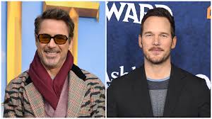 Robert downey jr.'s extended outtakes from the 2013 britannia awards. Robert Downey Jr Katherine Schwarzenegger And More Defend Chris Pratt From Online Criticism Entertainment Tonight