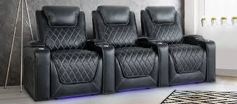 In the case, your home theater is near your bedrooms then there may be an annoying noise that you don't want to hear in other rooms. Valencia Oslo Big And Tall Home Theater Seating Valencia Theater Seats