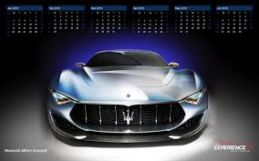 Ferrari Calendar Wallpaper
