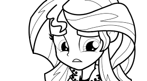 Amazing concept art equestria girls to color. Sunset Shimmer Coloring Pages Coloring Home