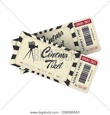 Where i live, regular tickets are 10 bucks while 3d movie tickets are 13. Two Cinema Tickets Vector Photo Free Trial Bigstock