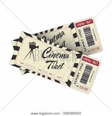 Earn 125 points on every ticket you buy. Two Cinema Tickets Vector Photo Free Trial Bigstock