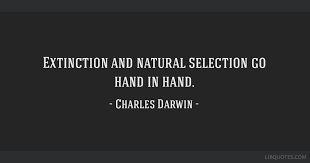 Extinction And Natural Selection Go Hand In Hand