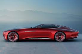 The Vision Mercedes Maybach 6 Is A Massive Gullwing Luxury Spaceship Mercedes Maybach Maybach Concept Cars