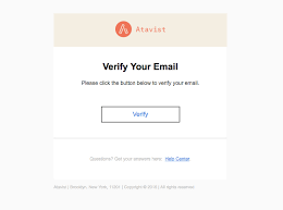 Atavist Sent This Email With The Subject Line Verify Your Email Read About This Email And Find More Verification Email Email Reading Your Email Email Design