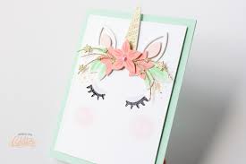 Make your own card online. Seven Easy Ways To Make Your Cards Sparkle Shimmer And Shine Magical Unicorn Cards Sprinkled With Glitter