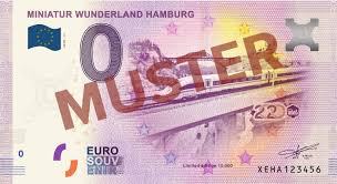 Wie kommen die sicherheitsmerkmale in die banknoten, woran erkennt. Euro Souvenirscheine Miniatur Wunderland Hamburg