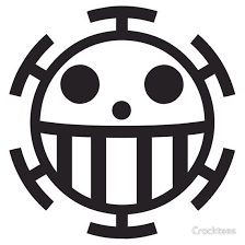 Also their jolly roger is a smiley, as first seen. Heart Pirates Jolly Roger By Crocktees Jolly Roger Jolly Roger Tattoo Pirates