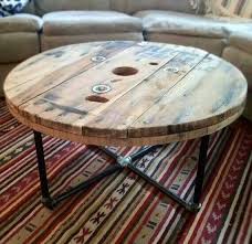 Spool Table Rustic Industrial Furniture Wood Spool Tables Vintage Industrial Furniture