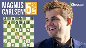 Play chess live against players. Magnus Carlsen S 5 Most Brilliant Chess Moves Youtube