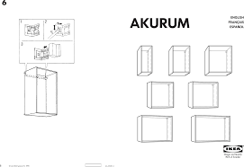 Maybe you would like to learn more about one of these? Ikea Akurum Wall Cabinet Frame Assembly Instruction 2