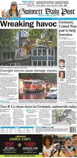 June 29, 2018 Gwinnett Daily Post by Gwinnett Daily Post