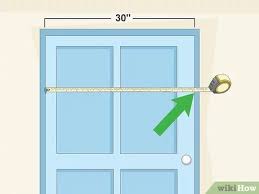 Standard dimensions according to din iso 18101. How To Measure The Size Of A Door 8 Steps With Pictures