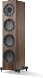 Kef Q950 Walnut Floor Standing Speaker At Crutchfield In 2020 Kef Audio Design Hifi Speakers