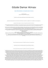 Karacigerde Damar Yumagi