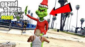 The Grinch Gives Out Free Hot Coffee Gta 5 Mods Gta 5 Mods Gta 5 Gta