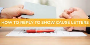 A sample letter of response provides a basis for writing any response letter, be it a response to a job offer, to a complaint letter or an invitation to a party, etc. How To Reply To Show Cause Letters