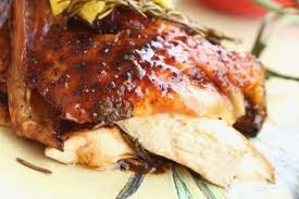 Recette De Poulet Roti Au Miel Et Citron Recette Recette Poulet Roti Recette Poulet Poulet Roti