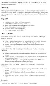 Depending on where the person is employed, the daily job would be to clean the building, remove debris, or keep the areas neat and dirty. Carpet Cleaning Technician Resume Templates Mpr
