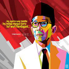 28 april 1959, kota yogyakarta, indonesia makam : Ki Hadjar Dewantara By Sungging Priyanto Artwanted Com