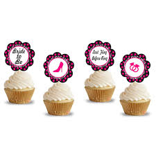 Maybe you would like to learn more about one of these? Party Propz Bachelorette Cupcake Toppers For Wedding Bride To Be Decoration Amazon In Toys Games