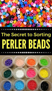 How To Make A Perler Bead Sorter The Straw Method Krysanthe