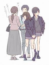 思春期特有の空気 お母さんは仲良しでも本人たちはそうでもない女子高生 の日常マンガがなんかよい マンガ チト チハ
