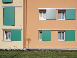 Schallisolierte Schiebeladen