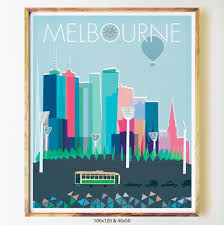Melbourne Ii Limited Edition City Print