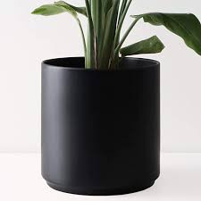 Maybe you would like to learn more about one of these? Amazon Com Peach Pebble 8 Ceramic Planter 15 12 10 8 Or 7 Large Black Plant Pot Hand Glazed Black Ceramic Planter Indoor Flower Pots Planters