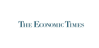 The logo of times of india comprises of 2 elephants facing each other in front of a shield emblazoned with an petal lotus with a pair of leaves on the top third and below that three sailing ships arranged at the corners of inverted triangle and at the bottom times of india is a religion biased newspaper. The Economic Times Of India Mercury Publicity Ltd