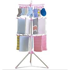 A drying rack is similar in usage and function to a clothes line, and used as an alternative to the powered clothes dryer. 3 Tiers Foldable Clothes Drying Rack And Hanger Laundry Hanging Drying Rack Shopee Malaysia