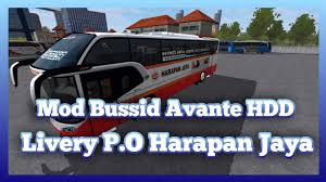 7 bus terkenal cepat di sumatera. Livery P O Harapan Jaya Mod Avante Hdd Bus Simulator Indonesia Youtube