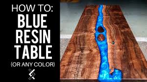 Top 20 epoxy resin coffee table ideas isbw decorating ideas. How To Make A Blue Resin Table Diy Epoxy Table Diy Projects Youtube