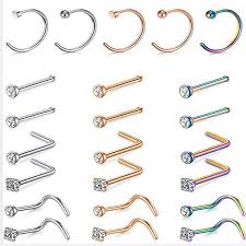 Gold Safety Pin Septum Fake Punk Nose Ring Handmade Gift For Her 1.25  Inches - Etsy