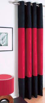 Shower Curtain Black Red Belgrade Metro Roma Black On Brown Black And Red Fushcia On Beige Red And White Curtains Black Curtains Red And Black Curtains