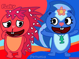 Flaky and Petunia (Happy Tree Friends) by JimmySonic -- Fur Affinity [dot]  net