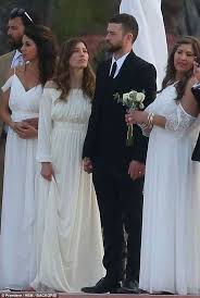 Jessica biel was not the typical bride on her wedding day with justin timberlake, which took place on friday, oct. Jessica Biel Attends Brother S Wedding With Justin Timberlake Daily Mail Online