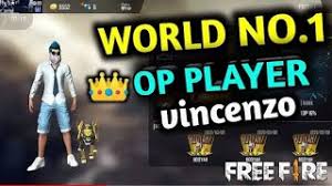 Vincenzo mass what s up status free fire. World No1 Op Player Vincenzo Free Fire Id Youtube