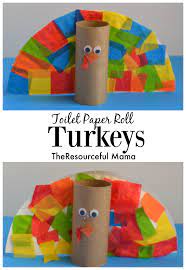 Toilet Paper Roll Turkey Kid Craft Thanksgiving Crafts For Kids Turkey Crafts Kids Fall Crafts For Kids
