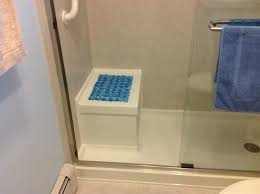 Kohler Acrylic Shower Base With Built In Seat Acrylic Shower Base Shower Base Bathroom