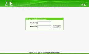Zte optical network unit username: How To Login To The Zte F680