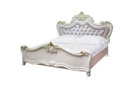 Barock bett pure baroque silber aus der luxus kollektion von casa padrino farbe: Barock Doppelbett Adriana In Beige 180x200 Inkl Bettkasten