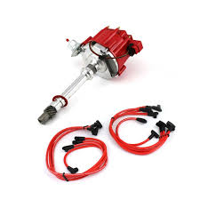 Fits Chevy Sbc 350 Bbc 454 65k Coil Hei Distributor W 10 5 Mm Spark Plug Wires Chevy Ignition System Led