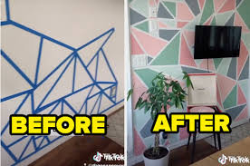 Having equal space between each mirror. 21 Diy Projects From Tiktok You Might Want To Try Yourself
