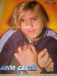 AARON CARTER TEEN MAGAZINE CLIPPING DOUBLE SIDED BOP