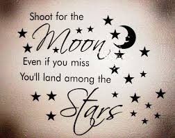 01:11:50 # i'm a shooting star leaping through the sky like a tiger. 46 Shoot For The Moon Wallpaper On Wallpapersafari